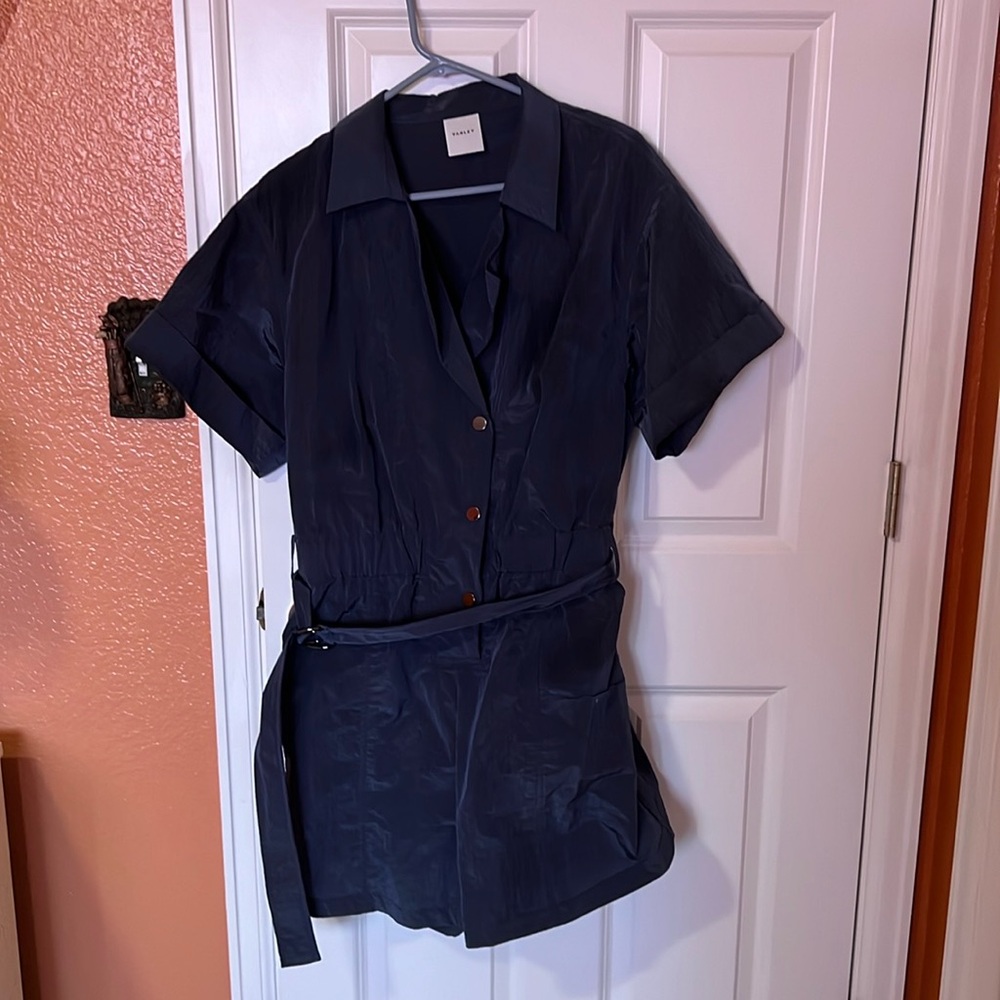 Varley- XL - romper blue - nylon - worn once
